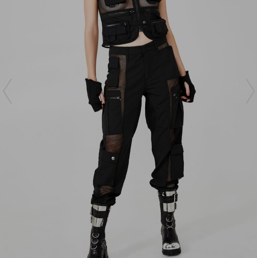 Club Exx Mesh cargo pants